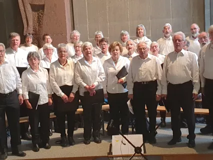 Singkreis singt kath Kirche Ostern 2023 (Foto: Andrea Wehrli)
